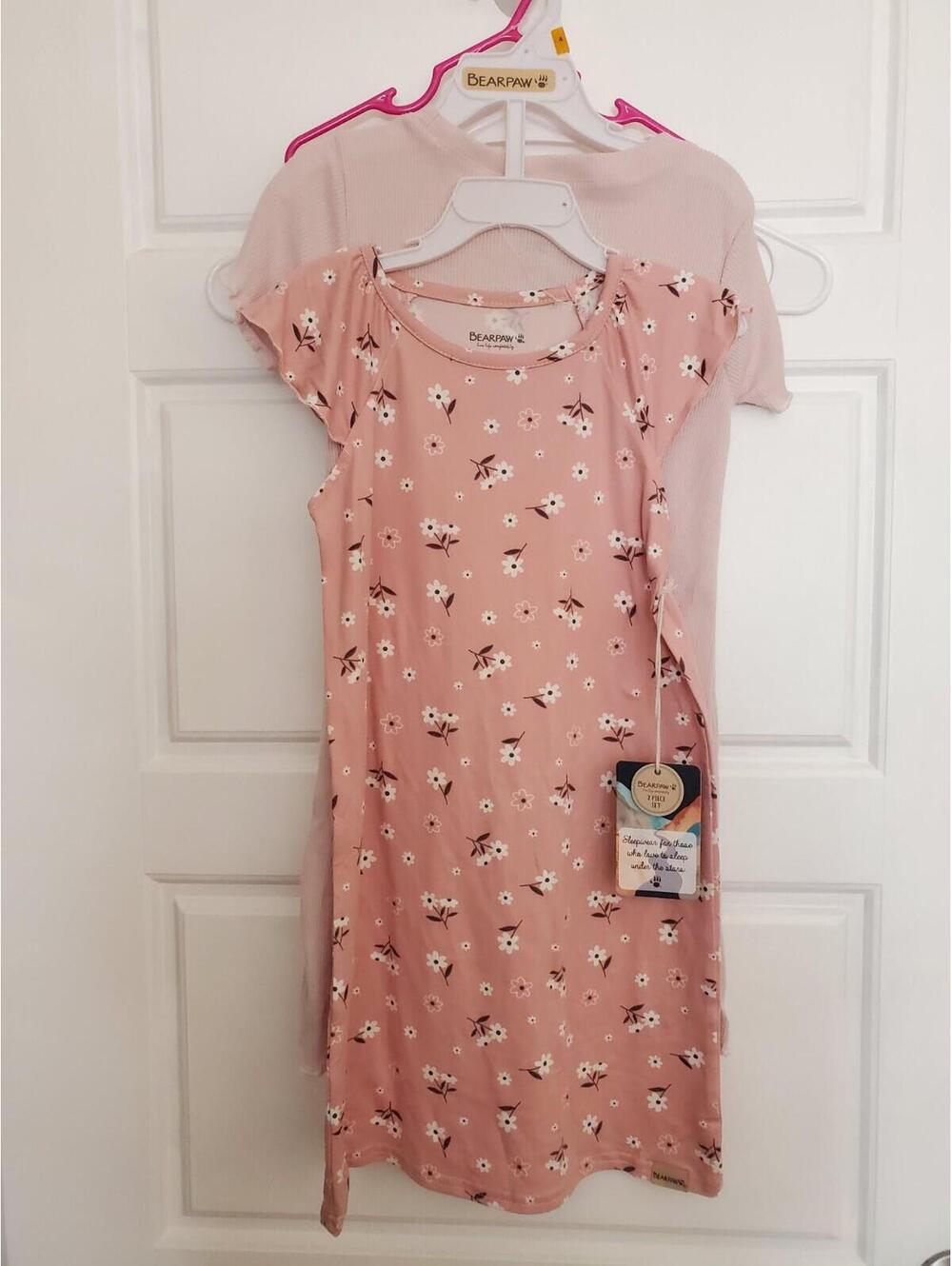 Girls Bearpaw (2) nightgowns